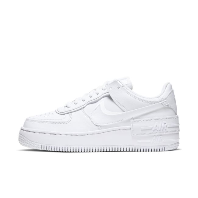NIKE AIR FORCE 1 SHADOW "TRIPLE WHITE"