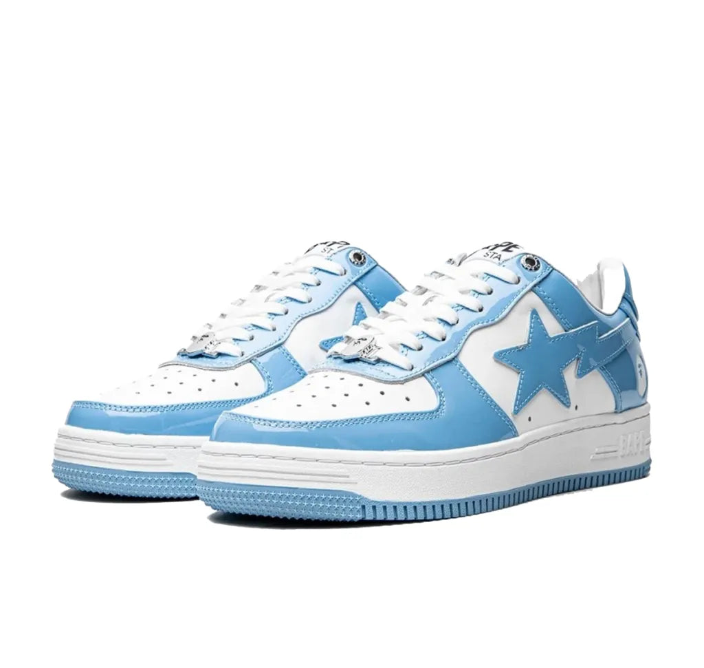 A BATHING BAPE BAPE STA "BLUE WHITE"