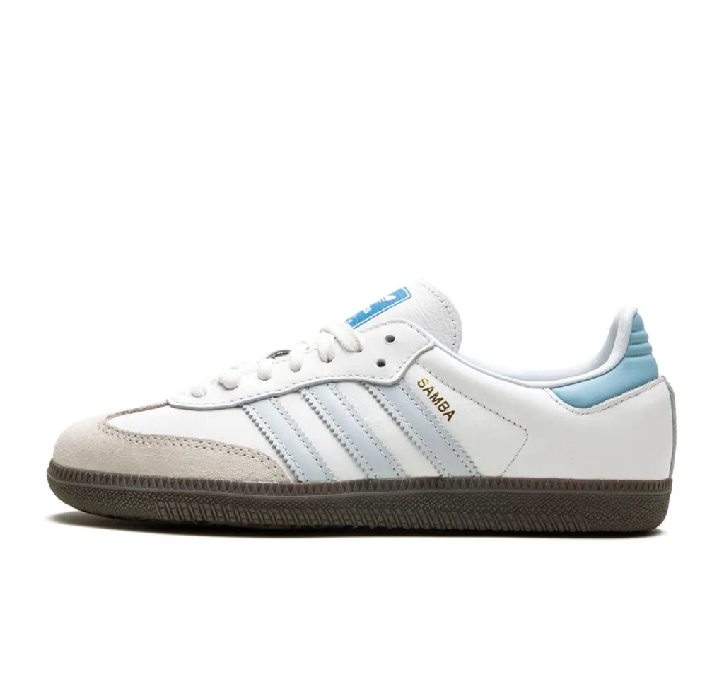 ADIDAS SAMBA OG "WHITE HALO BLUE"
