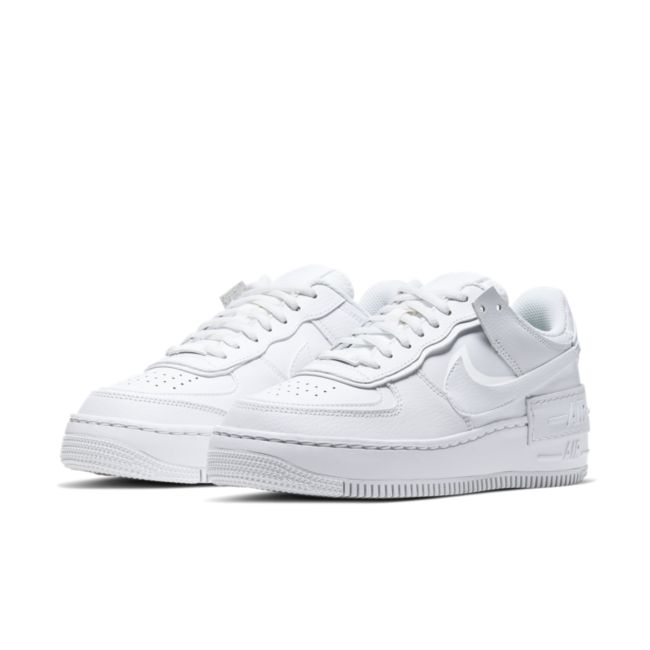 NIKE AIR FORCE 1 SHADOW "TRIPLE WHITE"