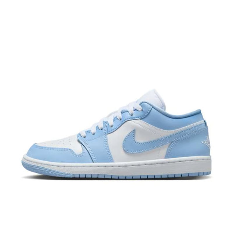 JORDAN 1 LOW "WHITE & ALUMINIUM"