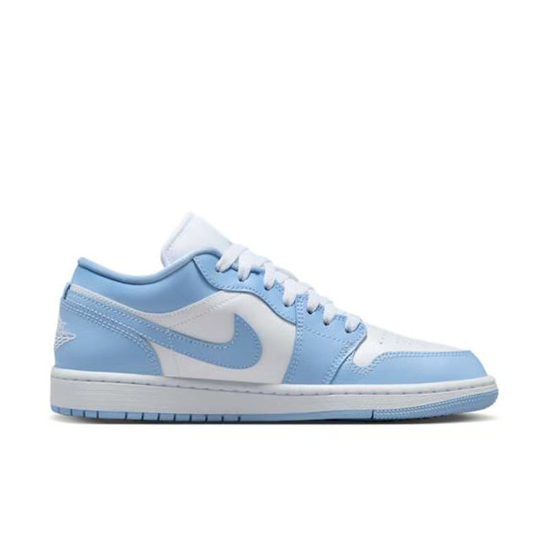 JORDAN 1 LOW "WHITE & ALUMINIUM"