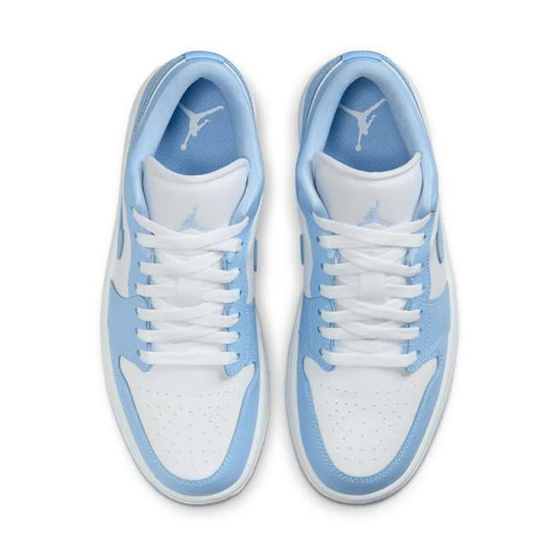 JORDAN 1 LOW "WHITE & ALUMINIUM"