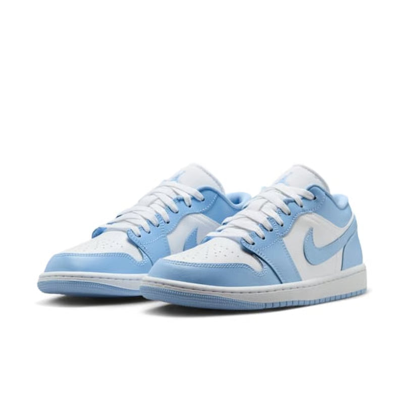 JORDAN 1 LOW "WHITE & ALUMINIUM"