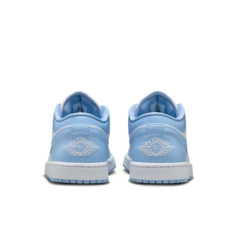 JORDAN 1 LOW "WHITE & ALUMINIUM"