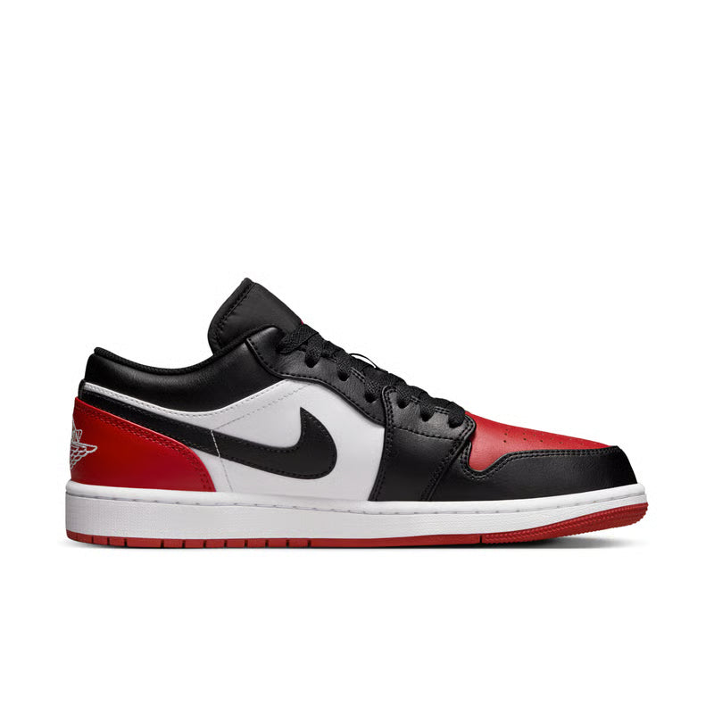 JORDAN 1 LOW "BRED TOE"