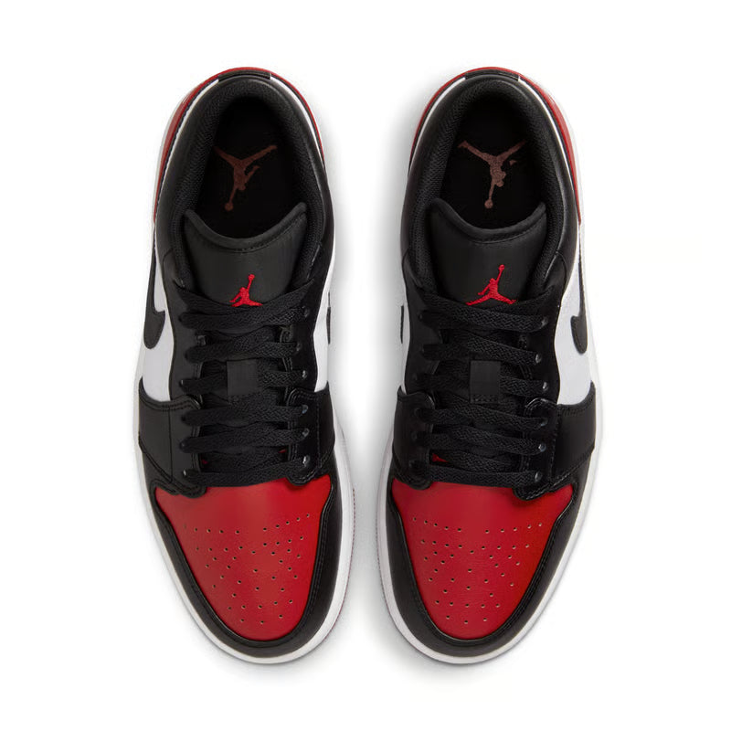 JORDAN 1 LOW "BRED TOE"
