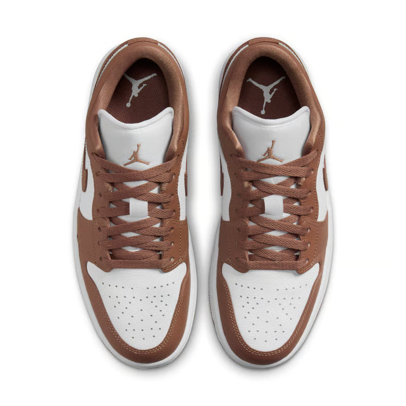JORDAN 1 LOW "ARCHAEO BROWN & WHITE"