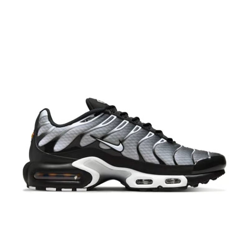 NIKE AIR MAX PLUS "BLACK & METALLIC SILVER"