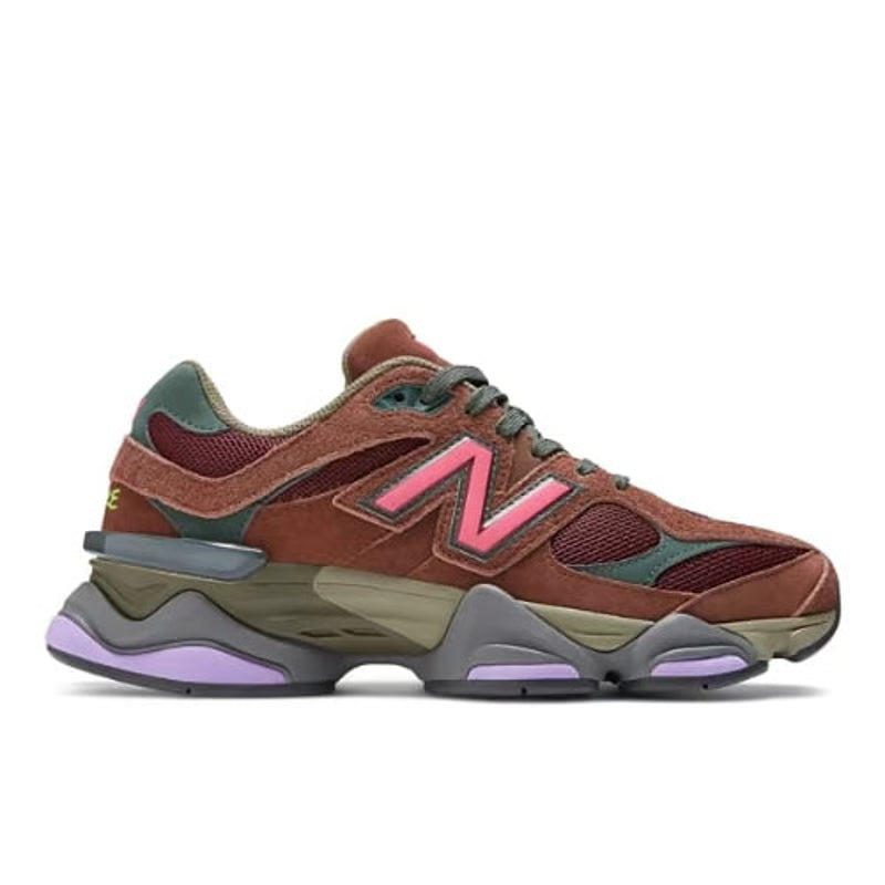 NEW BALANCE 9060 "RICH OAK & BURGUNDY"