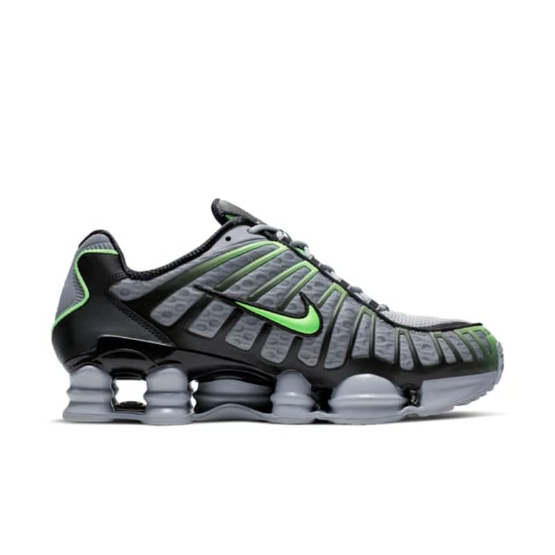NIKE SHOX TL "WOLF GREY & LIME BLAST"