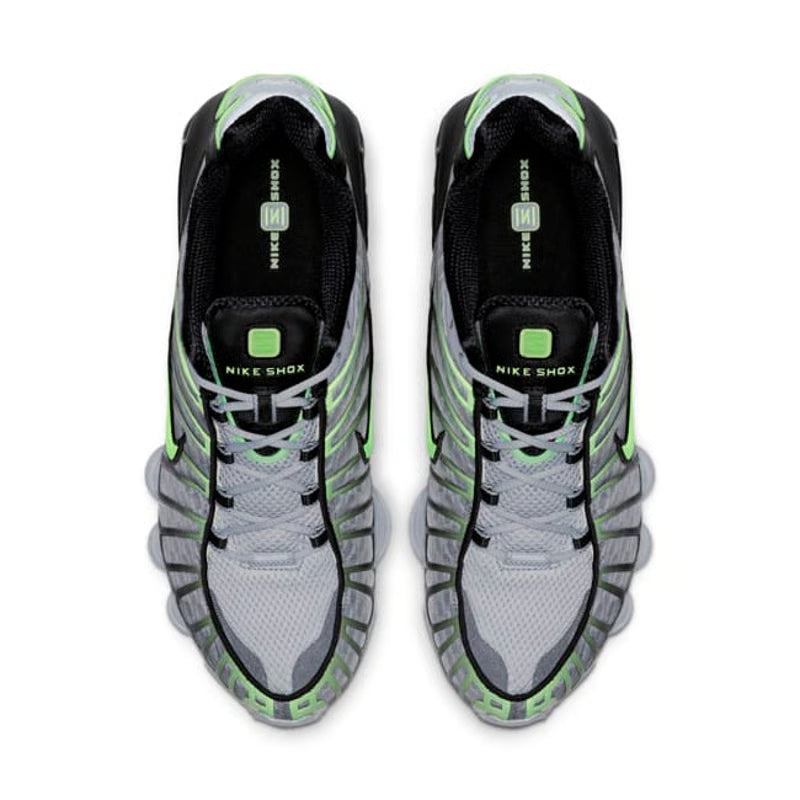 NIKE SHOX TL "WOLF GREY & LIME BLAST"