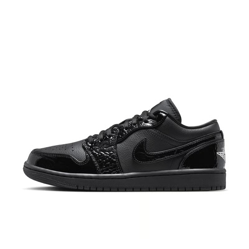 JORDAN 1 LOW SE "BLACK PATENT"