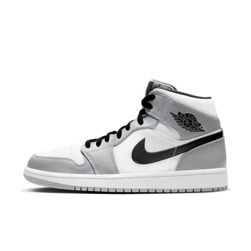 JORDAN 1 MID "LIGHT SMOKE GREY"