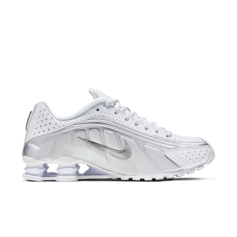 NIKE SHOX R4 "WHITE & SILVER"