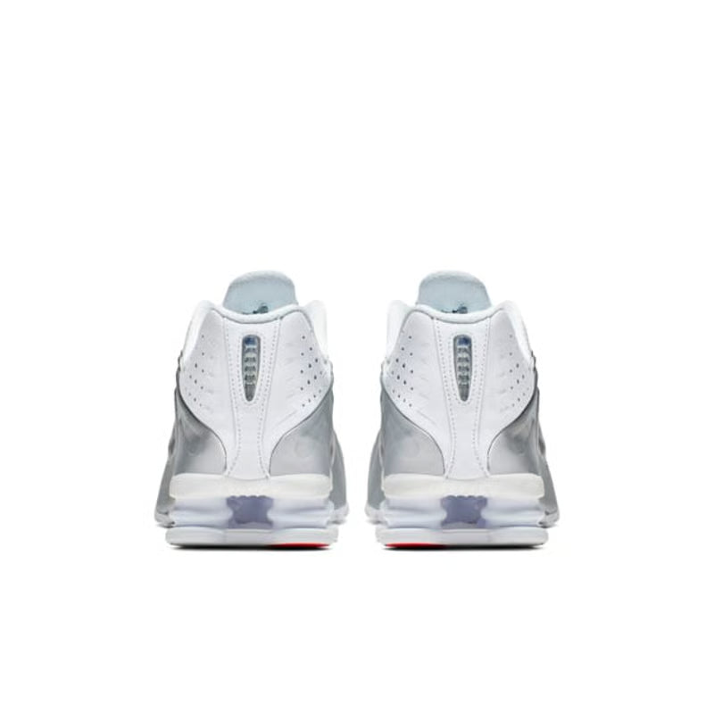 NIKE SHOX R4 "WHITE & SILVER"