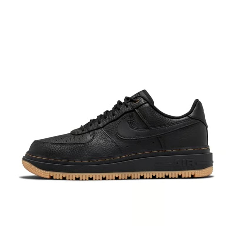 NIKE AIR FORCE 1 LUXE"BLACK GUM"